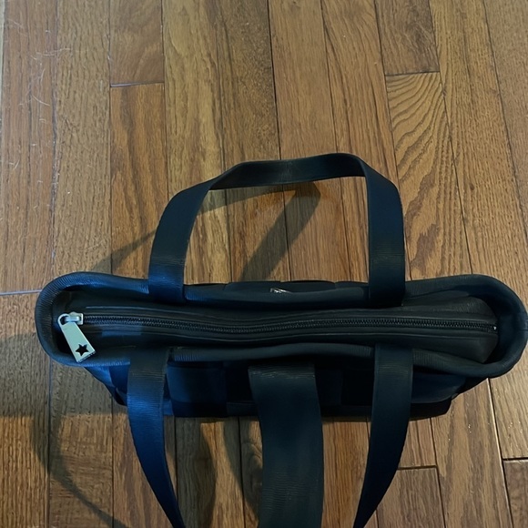 Harveys X Mercedes | Original Seatbelt Purse 14X8 Black 90s - Picture 6 of 9